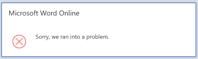 Word File Path Too Long